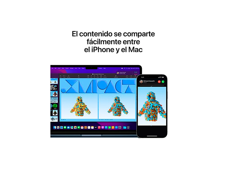 MACBOOK AIR M2 (CPU 8NUC Y GPU 8NUC) 16GB RAM 256GB SSD 13.6