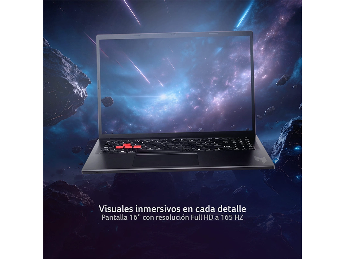 NOTEBOOK ACER NITRO LITE NL16-71G-56Q8-1 INTEL CORE I5 16GB RAM 512GB SSD NVIDIA RTX 3050 16” 7