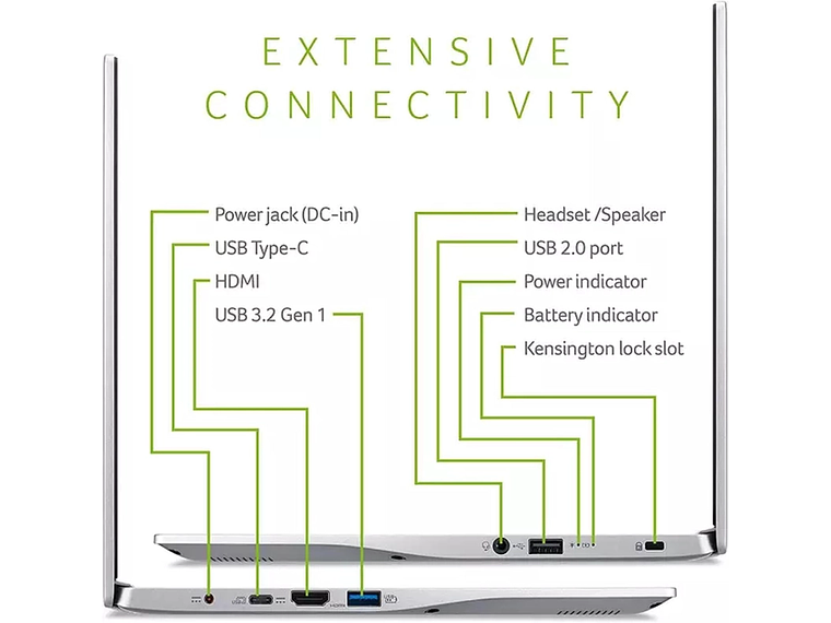 NOTEBOOK ACER SWIFT 3, RYZEN 7, 8 GB, 512 GB SSD, 14” FHD, W10 5