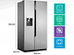REFRIGERADOR SIDE BY SIDE HISENSE RC-70WS 535L NO FROST ACERO - Miniatura 2
