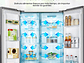 REFRIGERADOR SIDE BY SIDE HISENSE RC-56WS 428L NO FROST ACERO - Miniatura 6