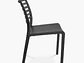 PACK 4 SILLAS PLÁSTICO TERRAZA BARCELONA EN COLOR NEGRO FORM - Miniatura 2