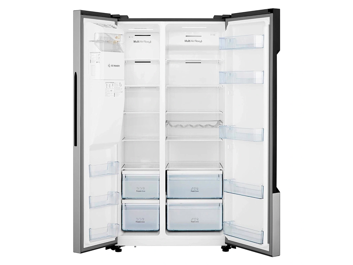 REFRIGERADOR SIDE BY SIDE HISENSE RC-70WS 535L NO FROST ACERO 3