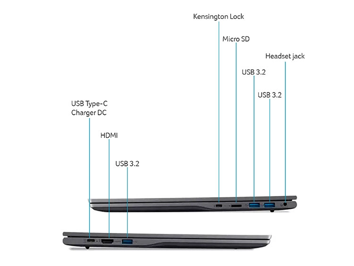 NOTEBOOK ACER ASPIRE LITE INTEL CORE I7 16GB RAM 512GB SSD 16 5