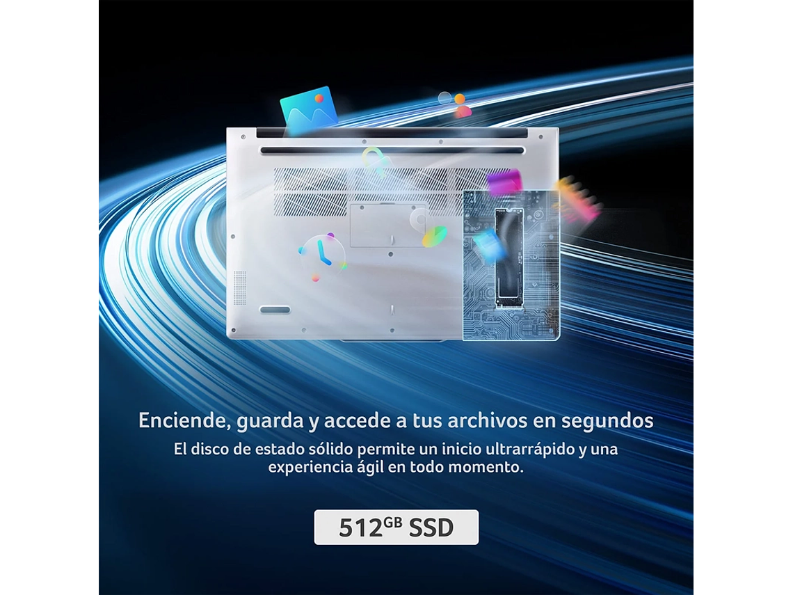 NOTEBOOK ACER ASPIRE LITE AL16-53P-578Y-1 INTEL CORE ULTRA 5 16GB RAM 512GB SSD 16” 2