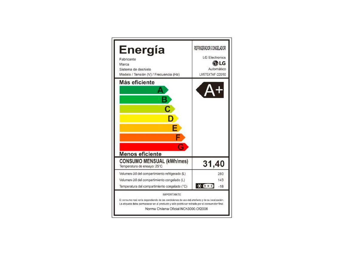 REFRIGERADOR LG SIDE BY SIDE 423L NO FROST - 5