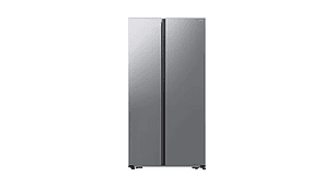 REFRIGERADOR SIDE BY SIDE 564L GRIS PLATEADO MATE