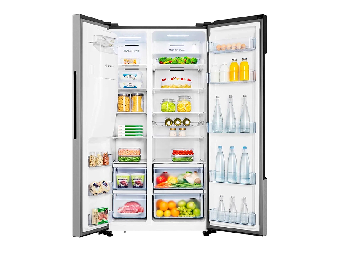 REFRIGERADOR SIDE BY SIDE HISENSE RC-70WS 535L NO FROST ACERO 9