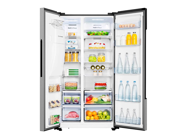 REFRIGERADOR SIDE BY SIDE HISENSE RC-70WS 535L NO FROST ACERO 9