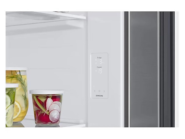 REFRIGERADOR SIDE BY SIDE 564L GRIS PLATEADO MATE 5