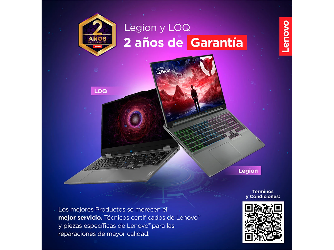 NOTEBOOK GAMER LENOVO LEGION 5 AMD RYZEN 7 24GB RAM 1TB SSD NVIDIA RTX 5060 15.1” 10