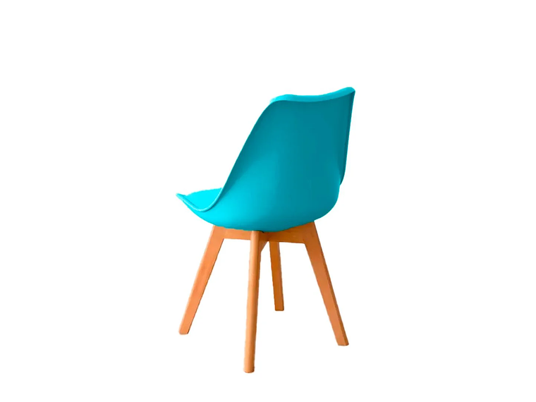 PACK 6 SILLAS DE COMEDOR TULIP ACOLCHADA 6