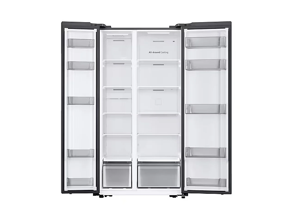 REFRIGERADOR SIDE BY SIDE 564L GRIS PLATEADO MATE 6