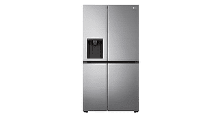 REFRIGERADOR SIDE BY SIDE LG GS66WPP 611L NO FROST PLATA