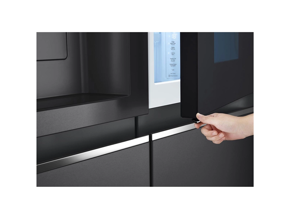 REFRIGERADOR SIDE BY SIDE LG GS66SXTC 598L NO FROST GRAFITO 4