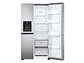 REFRIGERADOR SIDE BY SIDE LG GS66WPP 611L NO FROST PLATA - Miniatura 3