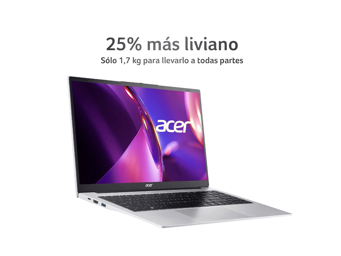 NOTEBOOK ACER ASPIRE LITE LAPTOP AL15-41P-R0ZY-2 AMD RYZEN 7 8 GB RAM 512 GB SSD 15.6