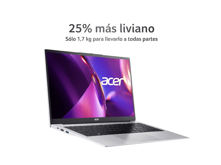 NOTEBOOK ACER ASPIRE LITE LAPTOP AL15-41P-R0ZY-2 AMD RYZEN 7 8 GB RAM 512 GB SSD 15.6