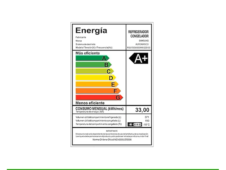 REFRIGERADOR SIDE BY SIDE 564L GRIS PLATEADO MATE 9