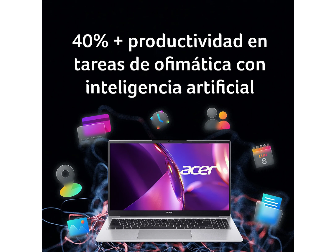 NOTEBOOK ACER ASPIRE LITE LAPTOP AL15-41P-R0ZY-2 AMD RYZEN 7 8 GB RAM 512 GB SSD 15.6