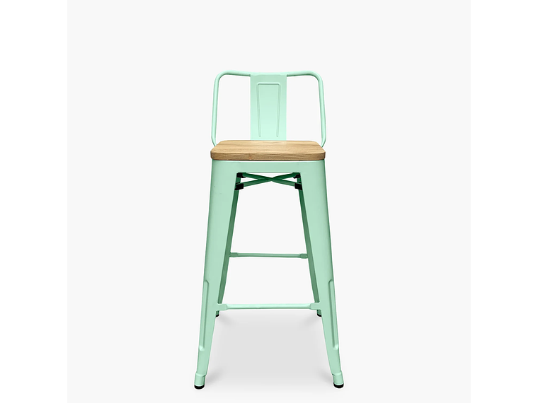 PACK 4 TOLIX TABURETES C/RESP 66 MADERA MENTA FORM 2