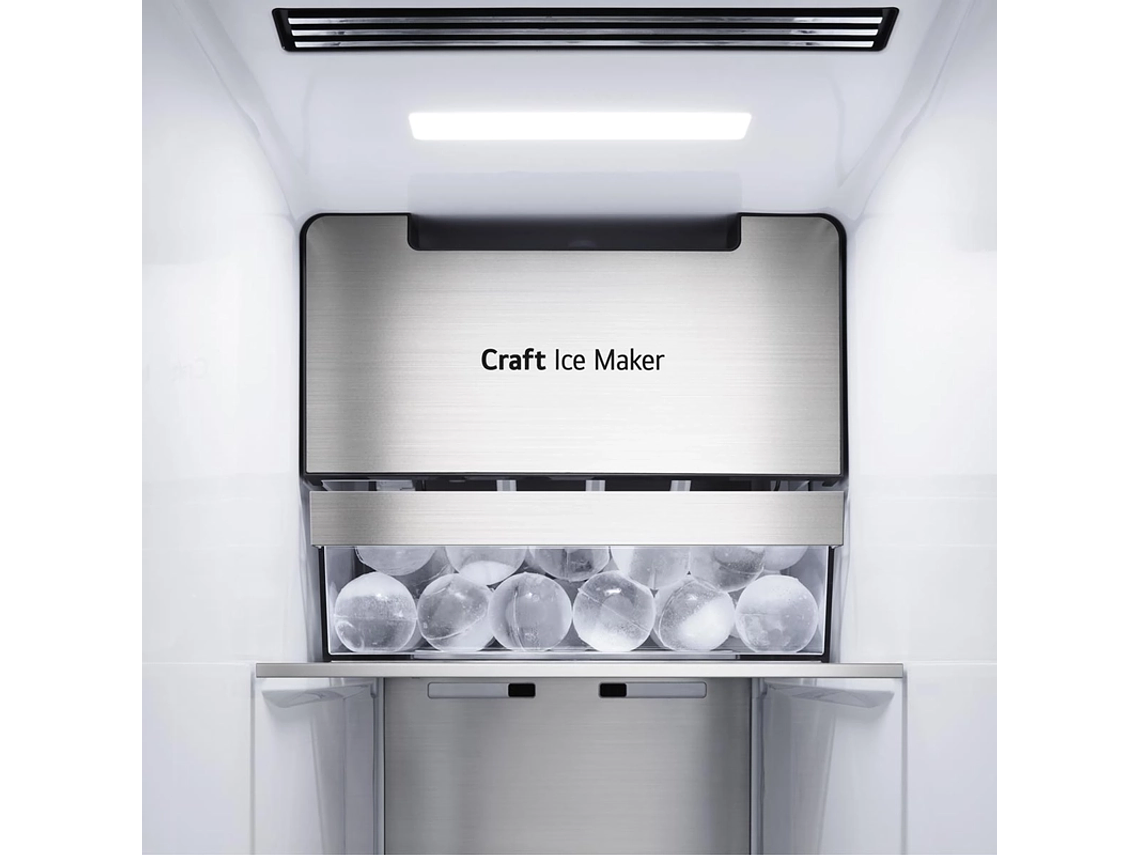 REFRIGERADOR SIDE BY SIDE LG GS66SXTC 598L NO FROST GRAFITO 12