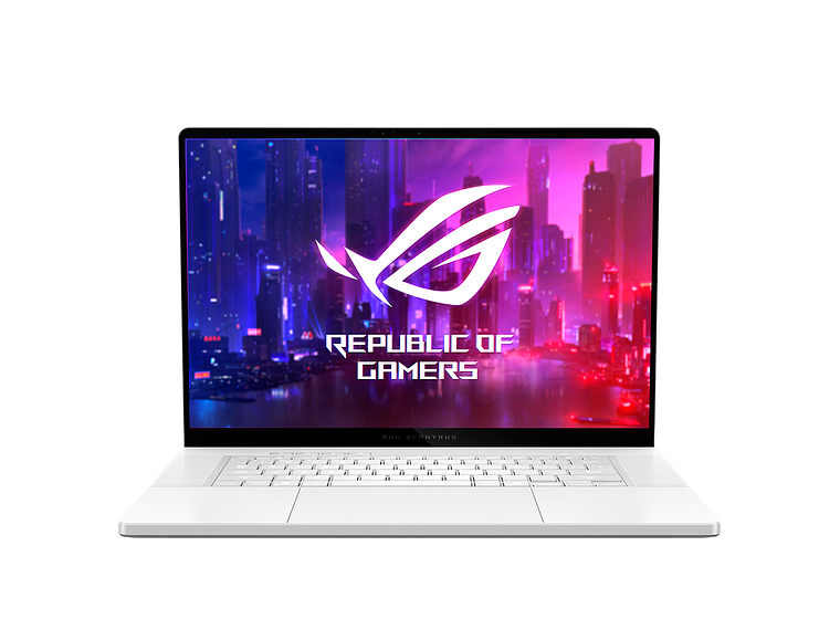 NOTEBOOK ASUS ROG ZEPHYRUS G16 INTEL CORE U9 32GB RAM 1TB SSD RTX 5070 TI BLANCO 1