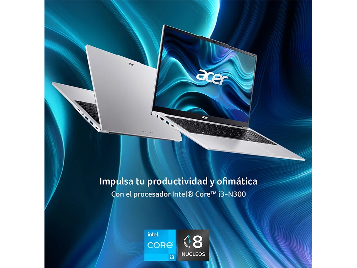 NOTEBOOK ACER ASPIRE LITE AL14-31P-MG40-1 INTEL CORE I3 8GB RAM 512GB SSD 14'' 5