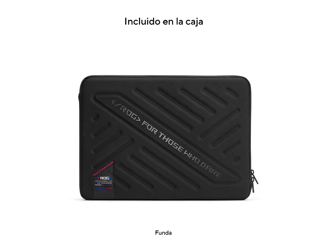 NOTEBOOK ASUS ROG ZEPHYRUS G16 INTEL CORE U9 32GB RAM 1TB SSD RTX 5070 TI BLANCO 3