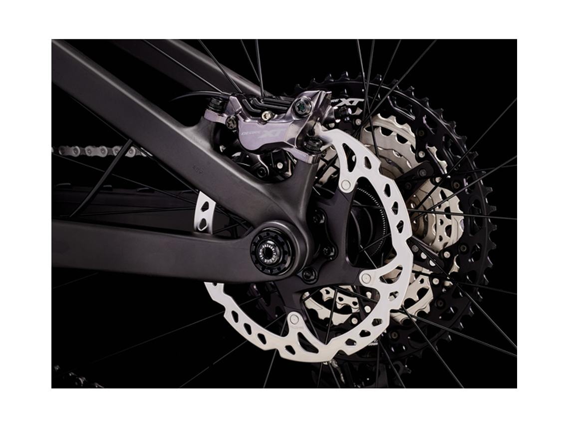 Bicicleta MTB Trek Top Fuel 9.8 XT Gris Oscuro 8