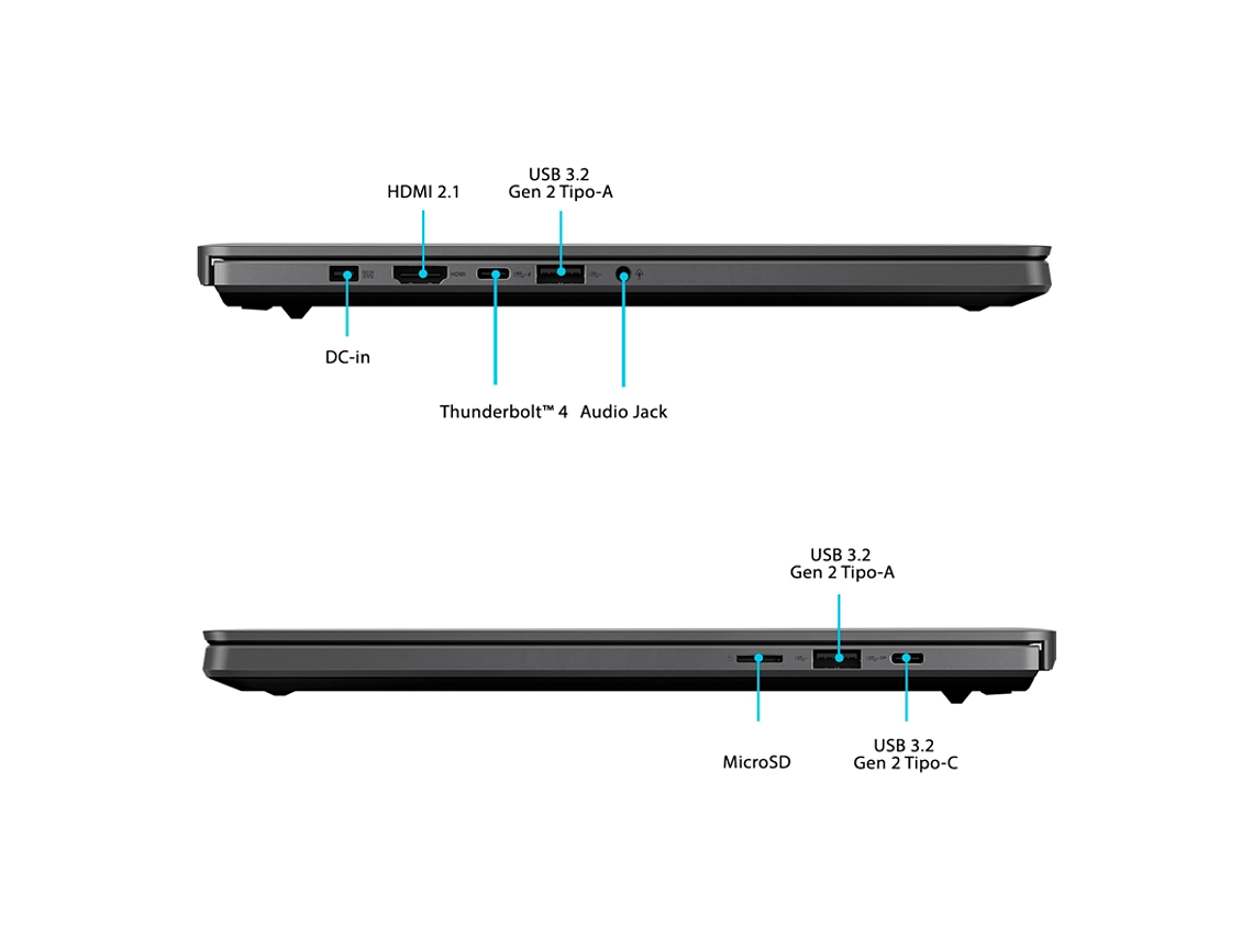 NOTEBOOK GAMER ASUS ROG ZEPHYRUS G14 GA403UV-QS048W AMD RYZEN 9 16GB RAM 1TB SSD NVIDIA RTX 4060 14