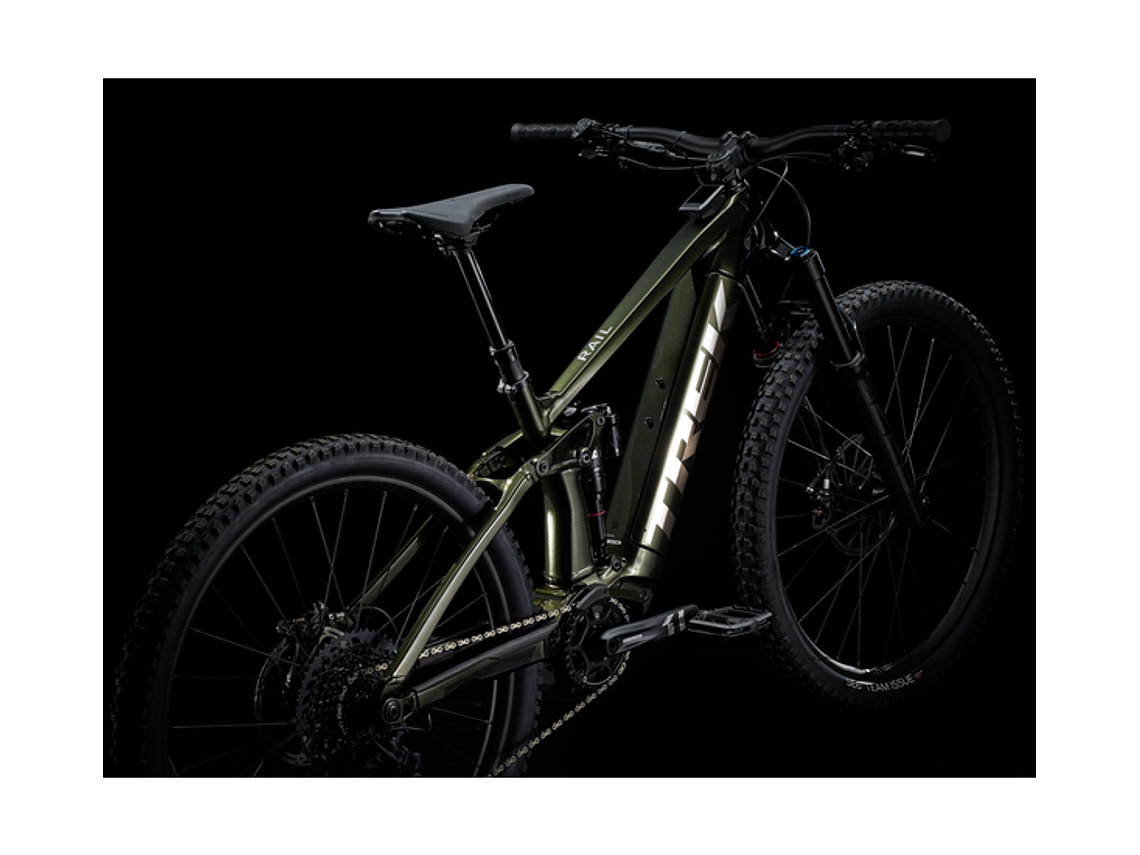 Bicicleta Eléctrica MTB Trek Rail 9 GX Gen 2 Verde/Negro 2
