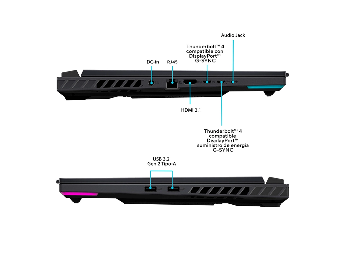 NOTEBOOK GAMER ASUS ROG STRIX G16 G614PH-S5052W AMD RYZEN 9 16GB RAM 512GB SSD NVIDIA RTX 5050 16” 3
