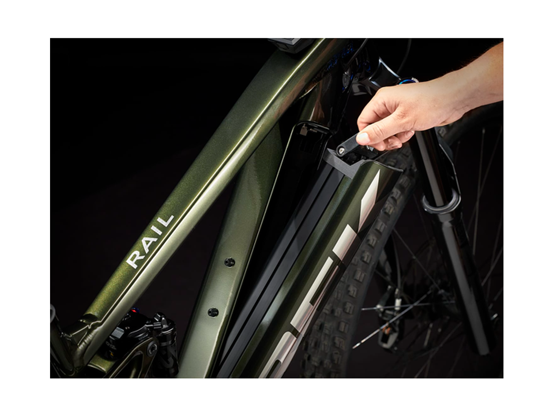 Bicicleta Eléctrica MTB Trek Rail 9 GX Gen 2 Verde/Negro 4