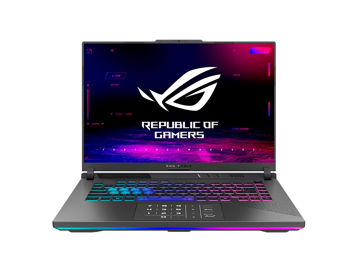 NOTEBOOK GAMER ASUS ROG STRIX G16 G614PH-S5052W AMD RYZEN 9 16GB RAM 512GB SSD NVIDIA RTX 5050 16” 5