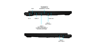 NOTEBOOK GAMER ASUS TUF F16 FX608JHR-QT090W INTEL CORE I7 32GB RAM 1TB SSD NVIDIA RTX 5050 16''