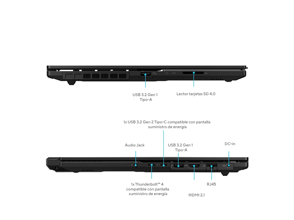NOTEBOOK ASUS VIVOBOOK PRO INTEL 9 24GB RAM 1TB SSD RTX 4050 2