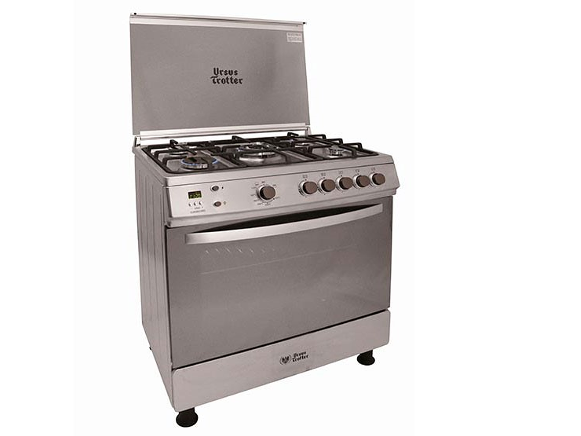 COCINA A GAS NATURAL URSUS TROTTER 5 PLATOS EURO 80 PRO GN 1