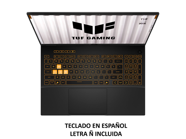 NOTEBOOK GAMER ASUS TUF F16 FX608JHR-QT090W INTEL CORE I7 32GB RAM 1TB SSD NVIDIA RTX 5050 16'' 8