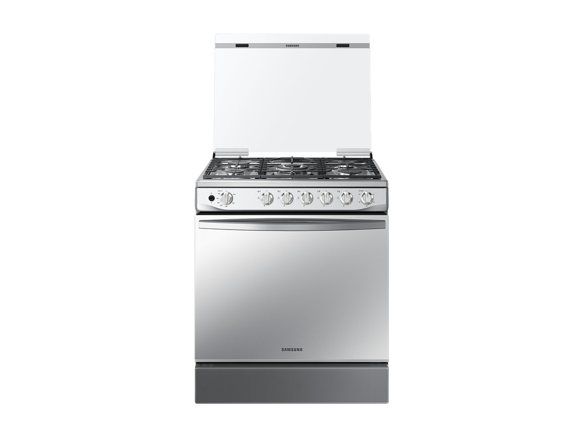 SAMSUNG COCINA A GAS CON 5 QUEMADORES CON QUEMADOR DE TRIPLE POTENCIA 1