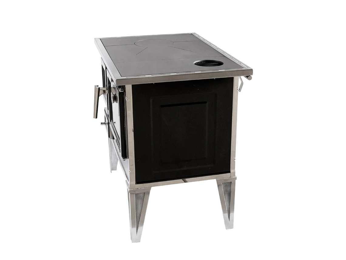 COCINA A LEÑA ALCAZAR CALBUCO L70 NEGRA 5