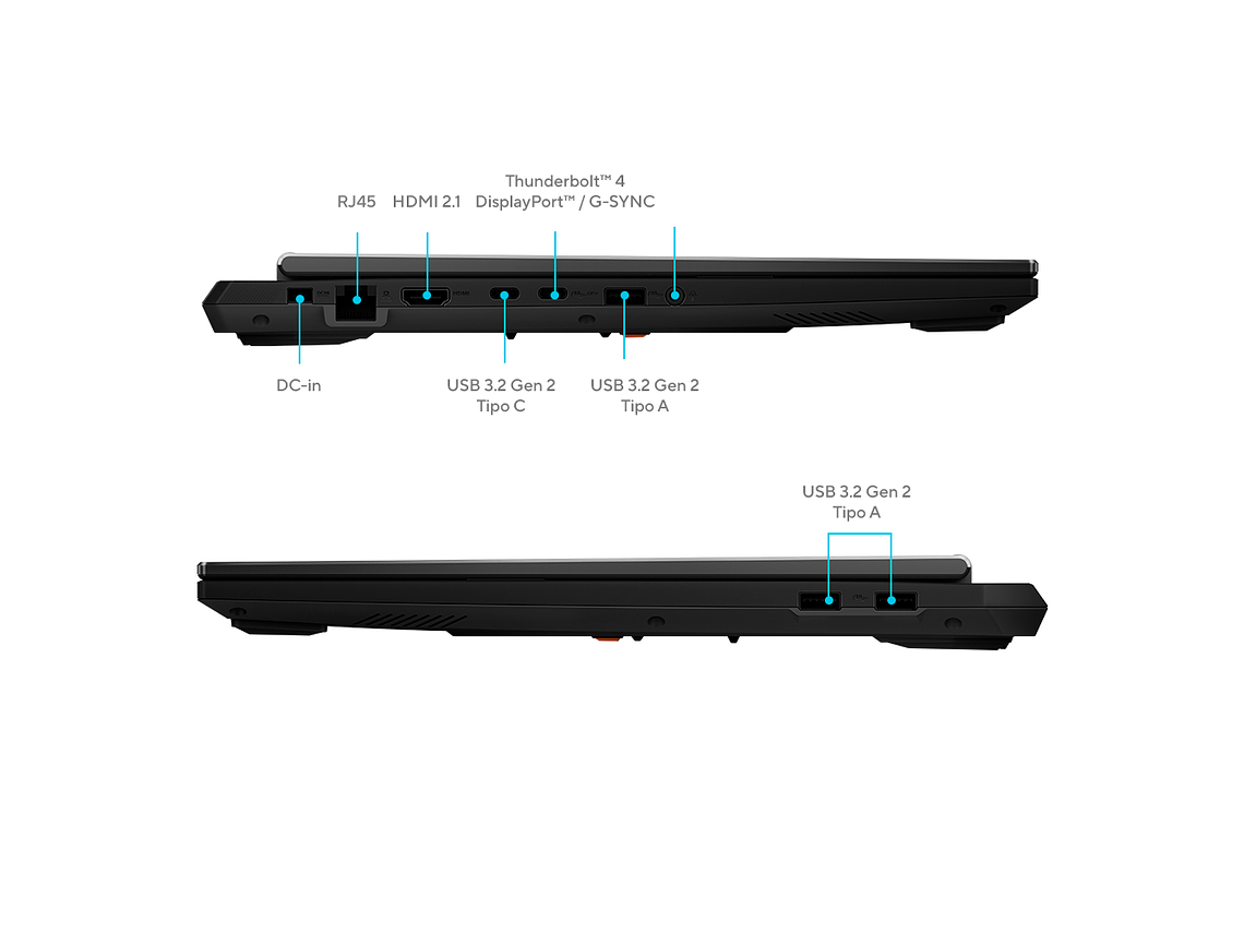 NOTEBOOK ASUS TUF GAMING F16 INTEL CORE 7 16GB RAM 512GB SSD RTX5050 2