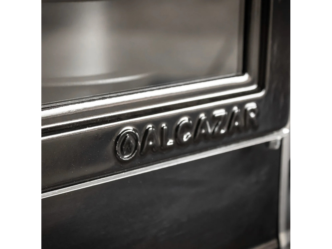 COCINA A LEÑA ALCAZAR CALBUCO L70 NEGRA 8