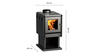 ESTUFA A LEÑA LIMIT 380 CERTIFICADA / BOSCA