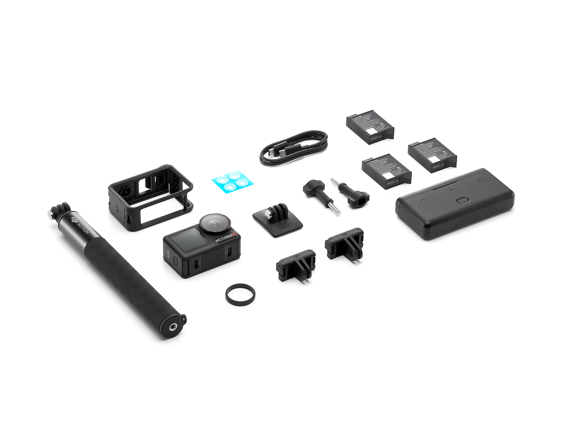 CÁMARA DE ACCIÓN DJI OSMO ACTION 5 PRO ADVENTURE COMBO 2