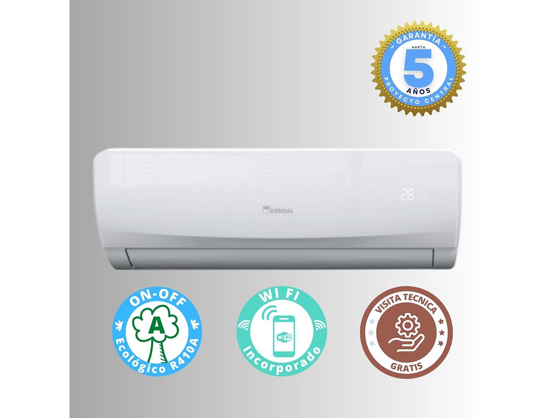 AIRE ACONDICIONADO ON/OFF 24000BTU WIFI APP 1