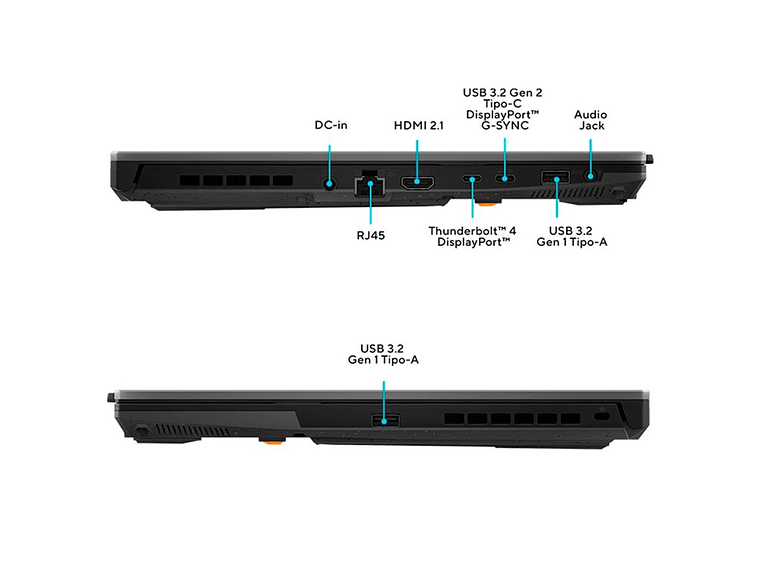 NOTEBOOK GAMER ASUS TUF F15 FX507VV-LP139W INTEL CORE I7 16GB RAM 512GB SSD NVIDIA RTX 4060 15.6 6