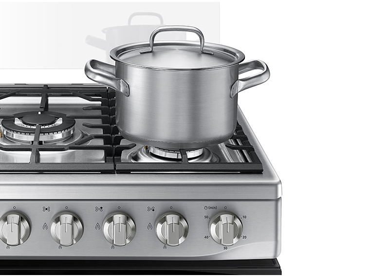 COCINA A GAS SAMSUNG 5 PLATOS NX52A7422CS/ZS 8