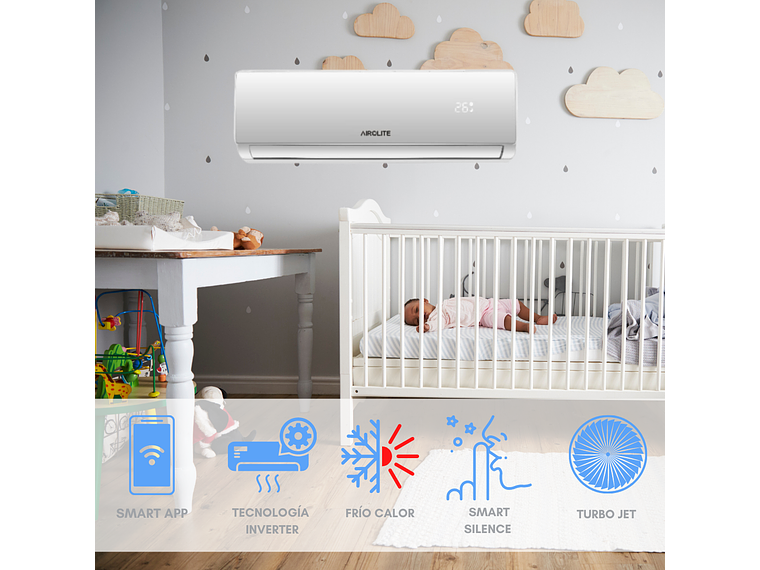 AIRE ACONDICIONADO INVERTER 18000BTU WIFI APP 2