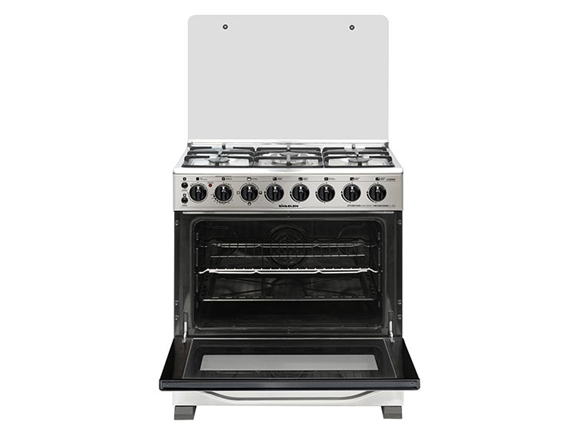 COCINA A GAS LICUADO/NATURAL SINDELEN 5 PLATOS CH-740NI 5Q HIBRIDA CONVECCION 3